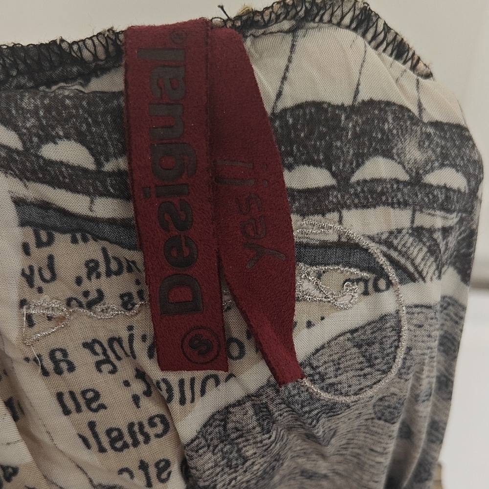 Desigual Multicolor Graphic Blouse - Picture 3 of 3